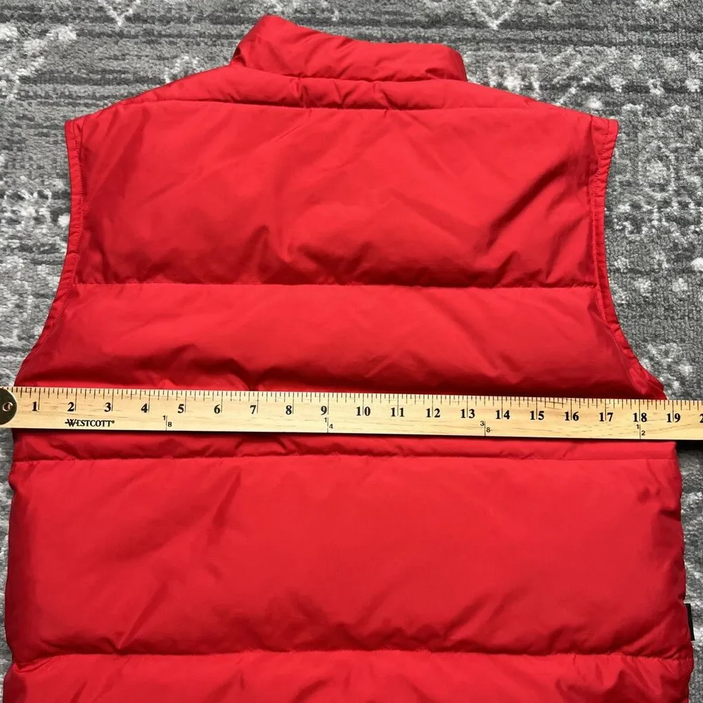 Weekend Max Mara Womens Reversible Puffer Vest Gilet Size 8 Tan Red Luxury - Picture 13 of 14